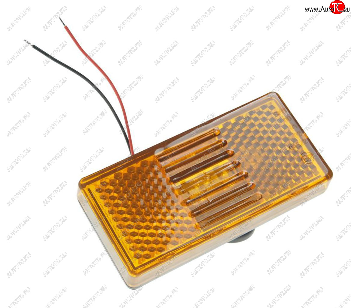 258 р. Фонарь габаритный оранжевый 24V с проводом ТЕХАВТОСВЕТ (51-00)