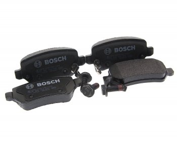 1 839 р. Колодки тормозные OPEL Astra G,H,Zafira A задние (4шт.) BOSCH BOSCH 0986424646 (0986424646). Увеличить фотографию 1