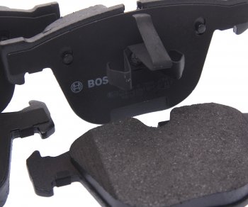 3 299 р. Колодки тормозные BMW 5 (E60),7 (E65), X5 (E70),X6 (E71) задние (4шт.) BOSCH BOSCH 0986494294 (0986494294). Увеличить фотографию 2