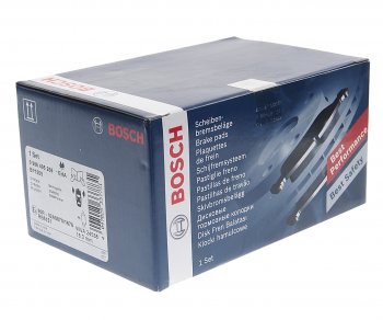 2 169 р. Колодки тормозные PEUGEOT CITROEN передние (4шт.) BOSCH BOSCH 0986495258 (0986495258). Увеличить фотографию 2