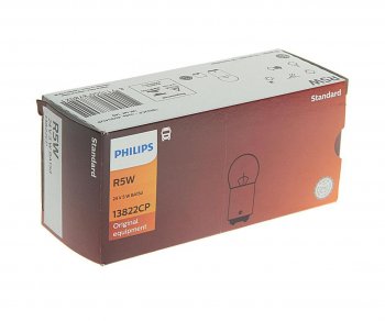 110 р. Лампа 24V R5W BA15s PHILIPS (13822cp). Увеличить фотографию 2