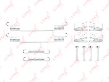 439 р. Ремкомплект колодок VW Polo (95-) SEAT Ibiza (09-) задних барабанных LYNX (bc8091). Увеличить фотографию 4