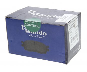 2 169 р. Колодки тормозные RENAULT Kangoo (1.5 DCI/1.6) (08-) передние (4шт.) MANDO MANDO mbf015240 (mbf015240). Увеличить фотографию 2