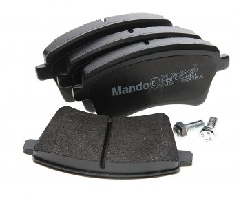 2 169 р. Колодки тормозные RENAULT Kangoo (1.5 DCI/1.6) (08-) передние (4шт.) MANDO MANDO mbf015240 (mbf015240). Увеличить фотографию 1