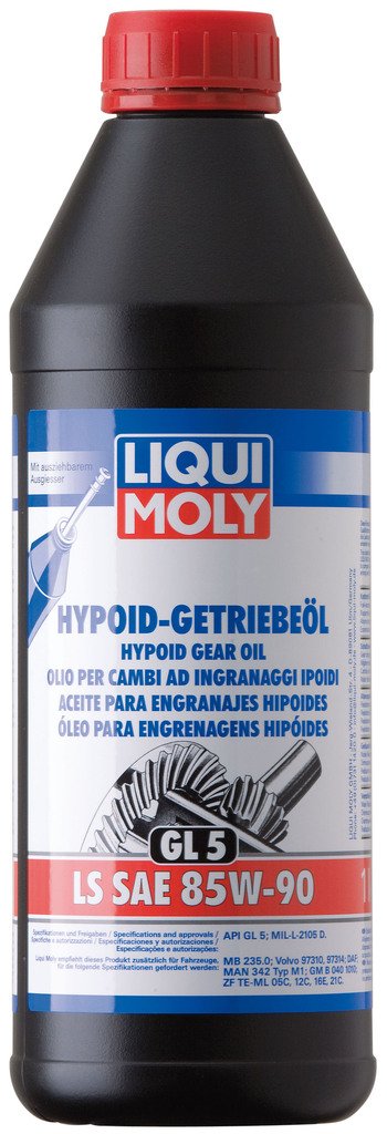 1 899 р. Масло трансмиссионное GETRIEBEOIL LS GL-5 85W90 1л LIQUI MOLY (1410). Увеличить фотографию 1