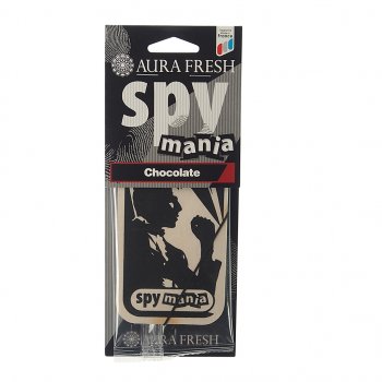 87 р. Ароматизатор подвесной картонный (chocolate) Spy Mania AURA FRESH (23100). Увеличить фотографию 1