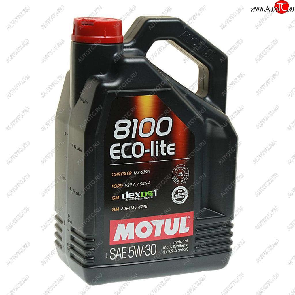 5 699 р. Масло моторное 8100 ECO-LITE 5W30 синт.4л MOTUL (108213)