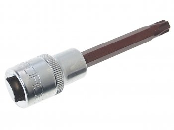 249 р. Бита-головка 12 TORX T45х100мм Premium ROCKFORCE (rf-34610045pr). Увеличить фотографию 2