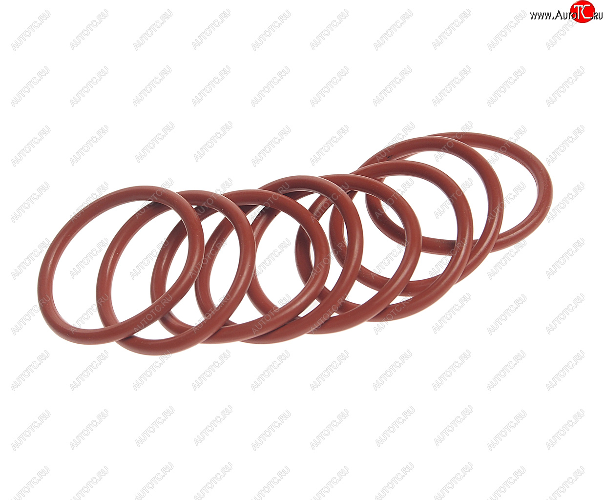 116 р. Кольцо КАМАЗ уплотнительное форсунки комплект 8шт. РОСИЧЪ (33.1112342)