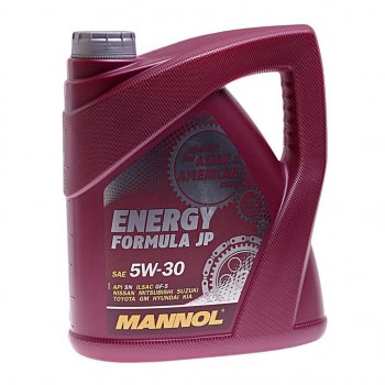 2 679 р. Масло моторное ENERGY FORMULA JP GF-5 5W30 синт.4л MANNOL (1060). Увеличить фотографию 1