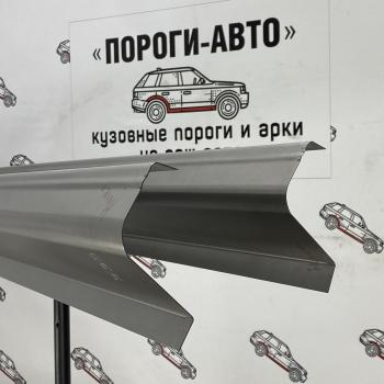 3 899 р. Комплект порогов (Ремкомплект) полупрофиль Пороги-Авто  Great Wall Hover H5 (2010-2017) (холоднокатаная сталь 1 мм). Увеличить фотографию 1