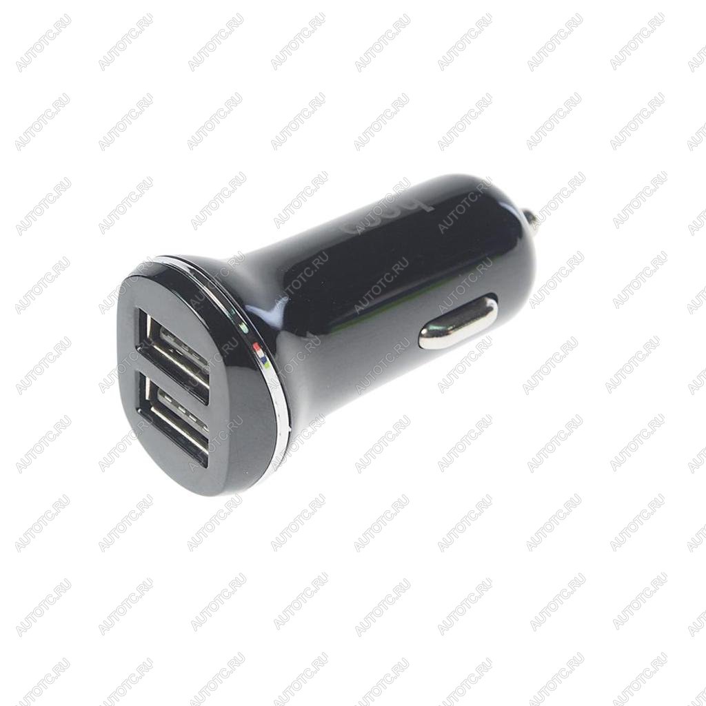 329 р. Устройство зарядное в прикуриватель 2USB 12-24V 2.1A HOCO (z1 black)