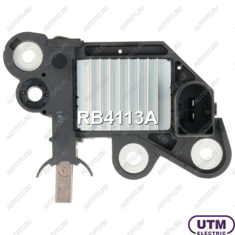 2 379 р. Реле регулятор VW AUDI SEAT SKODA напряжения генератора UTM (rb4113a)