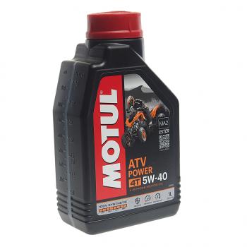 2 339 р. Масло моторное ATV POWER 4T 5W40 синт.1л MOTUL (105897). Увеличить фотографию 1