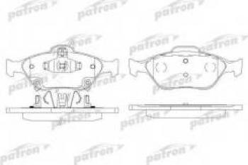 1 449 р. Колодки тормозные передние (4шт.) PATRON Toyota Yaris XP90 седан дорестайлинг (2006-2009). Увеличить фотографию 1