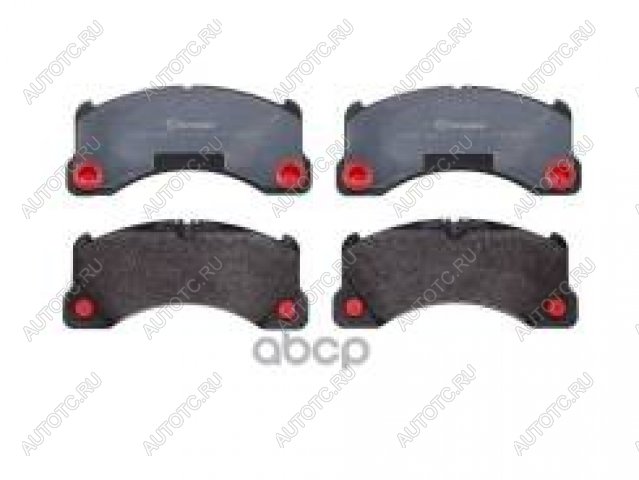 17 999 р. Колодки тормозные передние (4шт.) BREMBO  Porsche Cayenne ( 957,  958,  PO536) (2007-2024), Porsche Panamera ( 970,  971) (2009-2024), Volkswagen Touareg ( NF,  CR) (2010-2024)