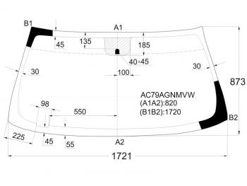 6 299 р. Стекло лобовое (Датчик дождя/ Молдинг) Chevrolet Tahoe 06-14 / Cadillac Escalade 06-15 / Chevrolet S FUYAO AC79AGNMVW, ac79agnmvw (AC79AGNMVW). Увеличить фотографию 1