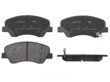 1 039 р. Колодки тормозные перед BREMBO  Hyundai Creta (GS), Solaris (RBr,  HCR), KIA Rio (2 JB,  3 QB,  4 FB,  4 YB). Увеличить фотографию 1