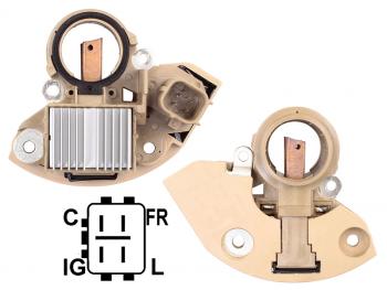 1 389 р. Реле-регулятор напряжения генератора HONDA FIT GE6 L13A 08-13 SAT ST-31150-RB0-004, st31150rb0004 (ST-31150-RB0-004). Увеличить фотографию 1