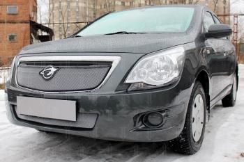 3 099 р. Защита радиатора (низ) Стрелка11 Стандарт  Chevrolet Cobalt (2011-2016), Ravon R4 (2016-2020) (хром). Увеличить фотографию 2