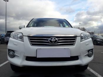 2 499 р. Защита радиатора Стрелка11 Стандарт  Toyota RAV4  XA30 (2010-2013) 5 дв. 2-ой рестайлинг, 5 дв. удлиненный 2-ой рестайлинг (черная). Увеличить фотографию 2