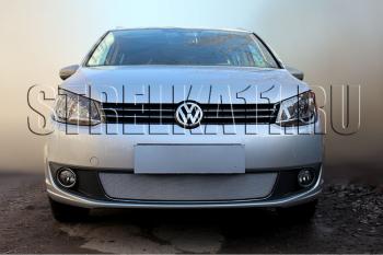 2 599 р. Защита радиатора Стрелка11 Стандарт  Volkswagen Caddy  2K - Touran  1T (хром). Увеличить фотографию 1