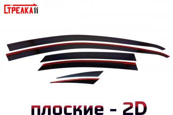 Дефлекторы окон 2D Стрелка11 Kaiyi (Kaiyi) Е5 (е) (2021-2024)