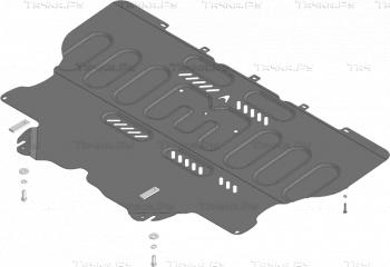 Защита картера и КПП ALFECO Changan (Чанган) LAMORE (лямур) (2023-2024)