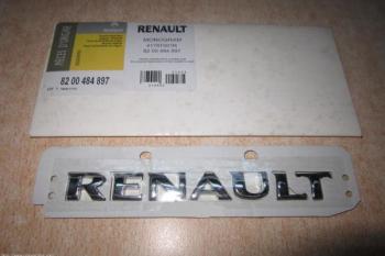 859 р. Эмблема багажника (надпись) RENAULT Renault Duster HS дорестайлинг (2010-2015). Увеличить фотографию 2