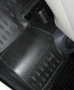 2 799 р. Коврики в салон Element 4 шт. (полиуретан)  Renault Clio ( KR,  CR,  BR) (2005-2013). Увеличить фотографию 4