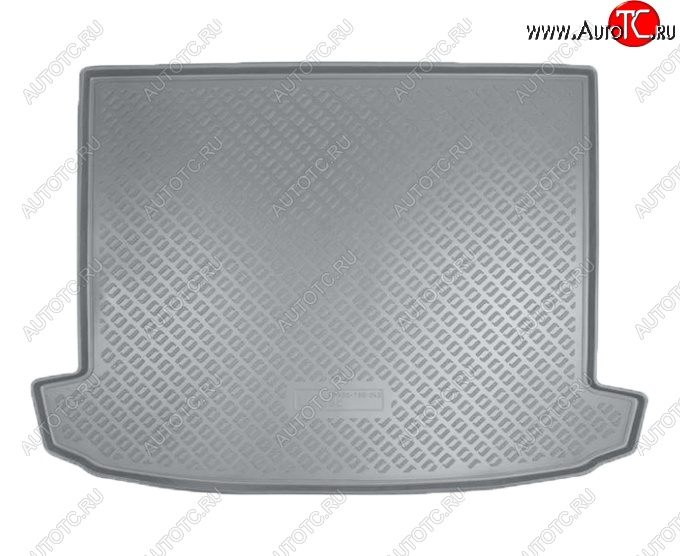 1 969 р. Коврик в багажник Norplast  Renault Clio  KH98 (2012-2020) (Серый)