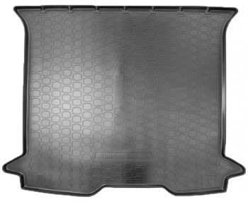 1 699 р. Коврик в багажник (пассажирский МiniVаn) Norplast Renault Dokker (2012-2024) (Черный). Увеличить фотографию 1