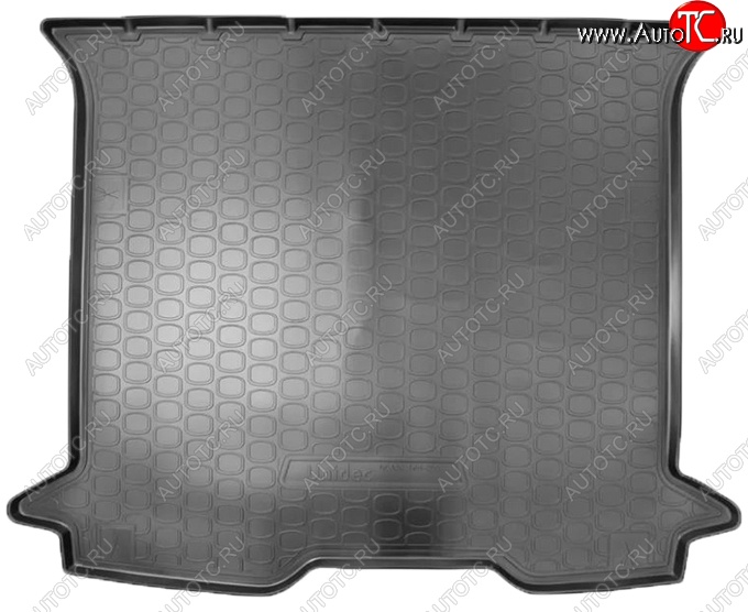 1 699 р. Коврик в багажник (пассажирский МiniVаn) Norplast  Renault Dokker (2012-2024) (Черный)
