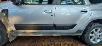 4 299 р. Накладки дверей Petroil Tuning  Renault Duster  HM (2020-2024) (Текстурная поверхность (шагрень)). Увеличить фотографию 2