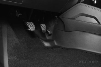 2 659 р. Накладки на ковролин пола Petroil Tuning (тоннельные передние)  Renault Duster  HM (2020-2024) (Текстурная поверхность (шагрень)). Увеличить фотографию 2
