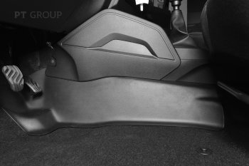 2 659 р. Накладки на ковролин пола Petroil Tuning (тоннельные передние)  Renault Duster  HM (2020-2024) (Текстурная поверхность (шагрень)). Увеличить фотографию 5