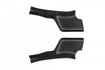 1 489 р. Накладки на ковролин пола Petroil Tuning (задние боковые) Renault Duster HM (2020-2024) (Текстурная поверхность (шагрень)). Увеличить фотографию 1