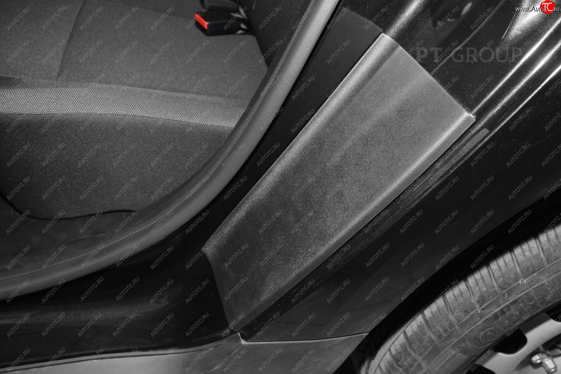 1 059 р. Пороги накладки дверей Petroil Tuning (арочная часть)  Renault Duster  HM (2020-2024) (Текстурная поверхность (шагрень))