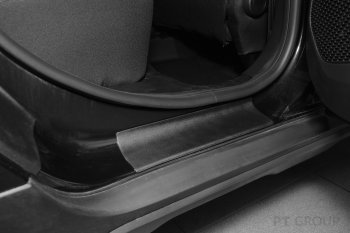 1 179 р. Пороги накладки дверей Petroil Tuning  Renault Duster  HM (2020-2024) (Текстурная поверхность (шагрень)). Увеличить фотографию 2
