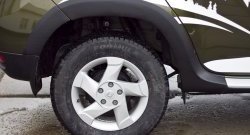 8 749 р. Накладки на колёсные арки RA  Renault Duster  HS (2015-2021) (Неокрашенные). Увеличить фотографию 4