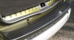1 679 р. Защитная накладка на задний бампер RA v3  Renault Duster  HS (2015-2021). Увеличить фотографию 1