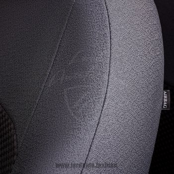6 649 р. Чехлы для сидений Lord Autofashion Дублин (жаккард, 60/40)  Renault Duster  HS (2015-2021) (Оникс серый, вставка Сеул серый). Увеличить фотографию 2