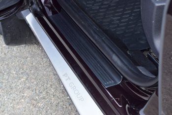 949 р. Пороги накладки передних дверей Petroil Tuning Renault Duster HS дорестайлинг (2010-2015). Увеличить фотографию 3