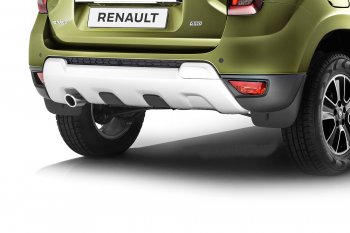 1 669 р. Брызговики задние увеличенные Petroil Tuning  Renault Duster  HS (2010-2015). Увеличить фотографию 2