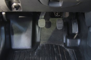 2 969 р. Накладки на ковролин АртФорм Renault Duster HS дорестайлинг (2010-2015) (Передние боковые). Увеличить фотографию 1