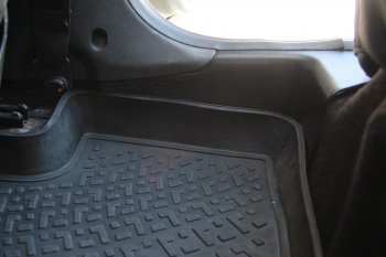1 459 р. Накладки на ковролин АртФорм Renault Duster HS рестайлинг (2015-2021) (Задние). Увеличить фотографию 2