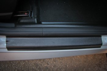 1 599 р. Комплект накладок в проем дверей Артформ (4 шт.)  Renault Duster  HS (2010-2021). Увеличить фотографию 4