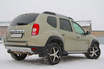 7 649 р. Накладки на колесные арки Артформ  Renault Duster  HS (2010-2015). Увеличить фотографию 4