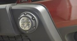 8 549 р. Накладка-кенгурятник Kart RS Renault Duster HS дорестайлинг (2010-2015) (Неокрашенная). Увеличить фотографию 4