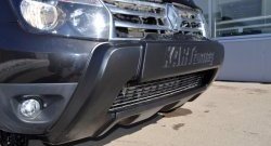 8 549 р. Накладка-кенгурятник Kart RS Renault Duster HS дорестайлинг (2010-2015) (Неокрашенная). Увеличить фотографию 5